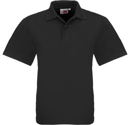 Kids Elemental Golf Shirt - Black