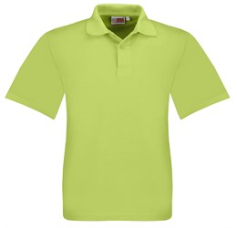 Kids Elemental Golf Shirt - Lime