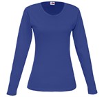 Ladies Long Sleeve Portland T-Shirt Royal Blue