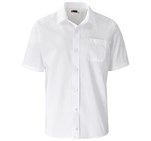 Mens Short Sleeve Kensington Shirt White