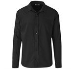 Mens Long Sleeve Kensington Shirt Black