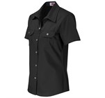 Ladies Short Sleeve Wildstone Shirt Black