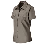 Ladies Short Sleeve Wildstone Shirt Khaki