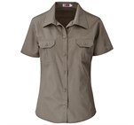 Ladies Short Sleeve Wildstone Shirt Khaki