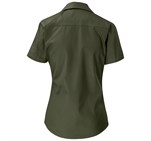 Ladies Short Sleeve Wildstone Shirt Military Green