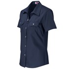 Ladies Short Sleeve Wildstone Shirt Navy