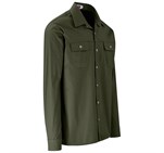 Mens Long Sleeve Wildstone Shirt Military Green
