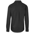 Mens Long Sleeve Milano Shirt Black