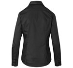 Ladies Long Sleeve Milano Shirt Black