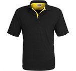 Mens Solo Golf Shirt Yellow