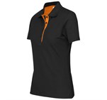 Ladies Solo Golf Shirt Orange