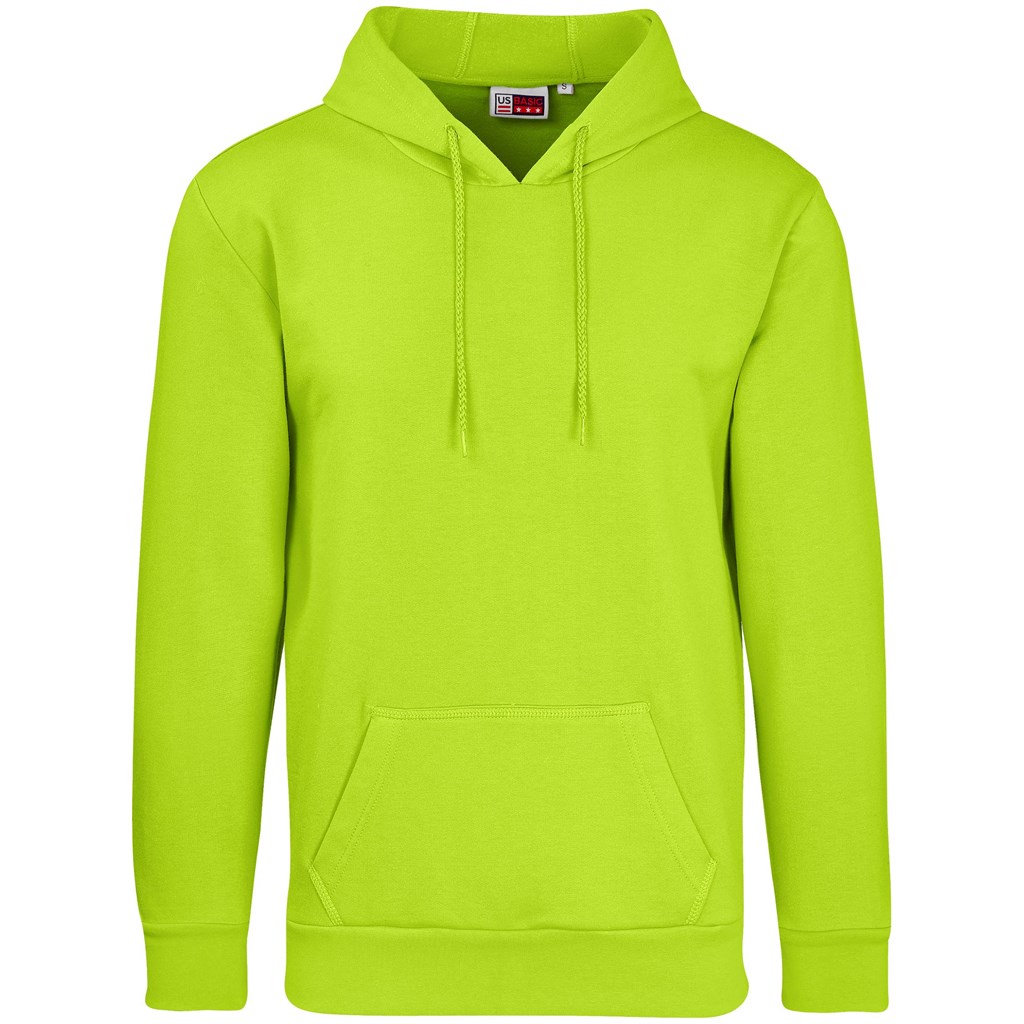 Mens Omega Hooded Sweater - Lime