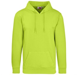 Mens Omega Hooded Sweater - Lime