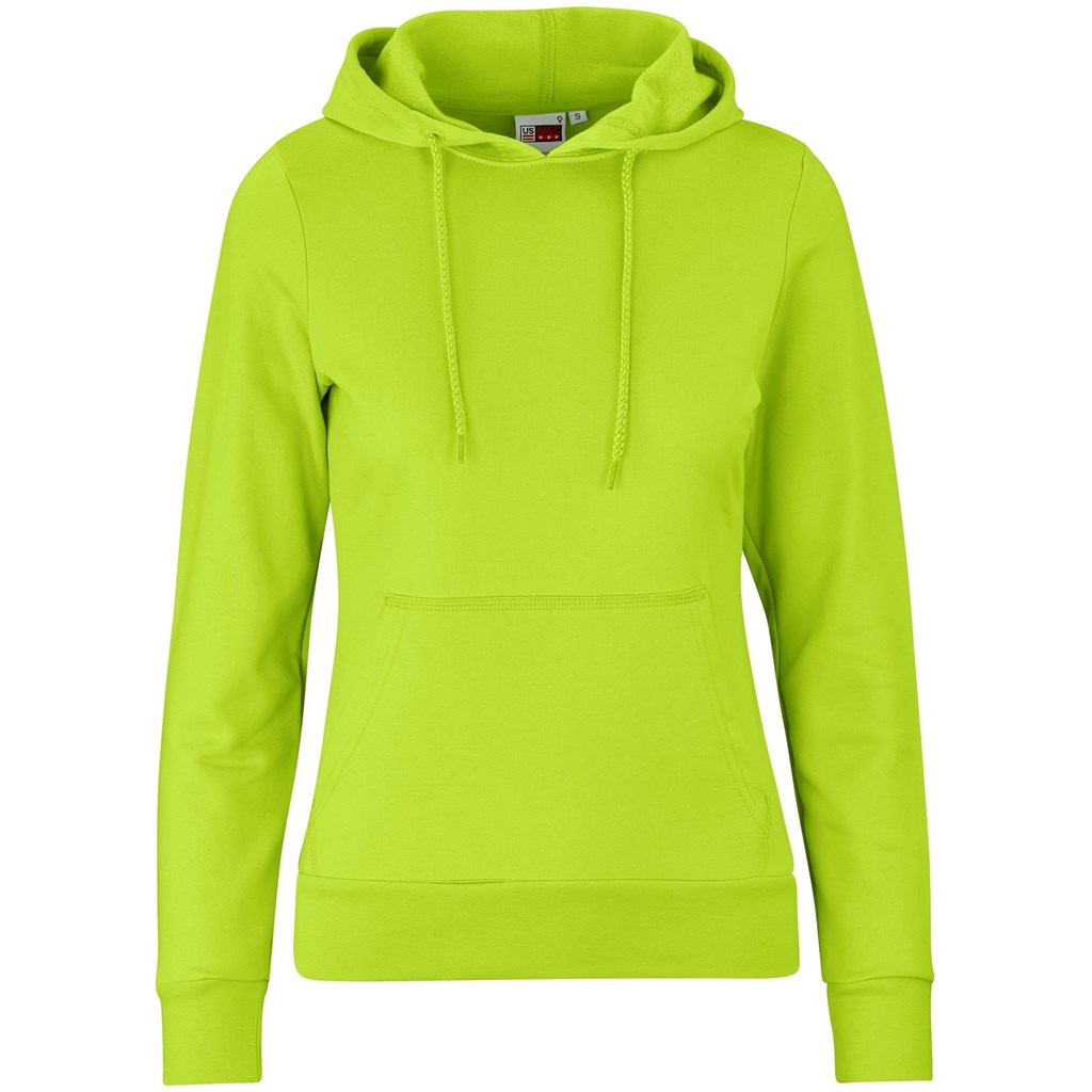 Ladies Omega Hooded Sweater - Lime