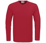 Mens Long Sleeve Portland T-Shirt Red