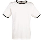 Mens Adelaide Contrast T-Shirt - Black