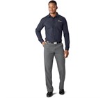 Mens Cambridge Flat Front Pants - Grey