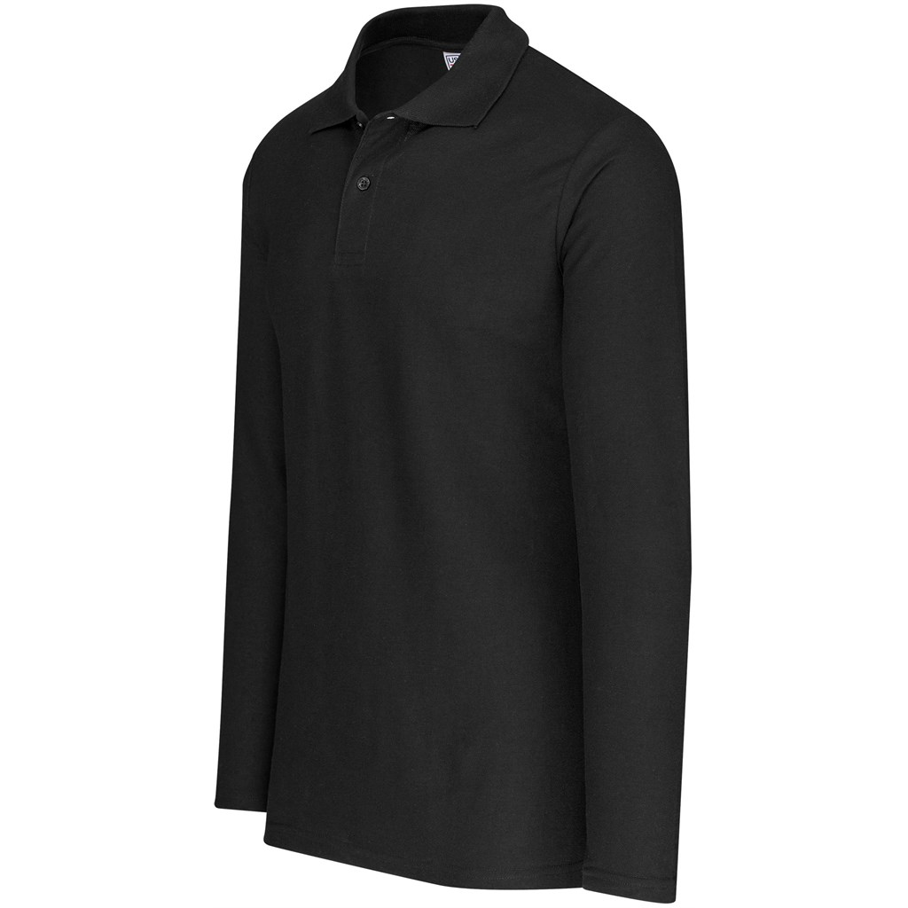 Mens Long Sleeve Elemental Golf Shirt | BAS-8030 | Amrod