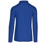 Mens Long Sleeve Elemental Golf Shirt Blue