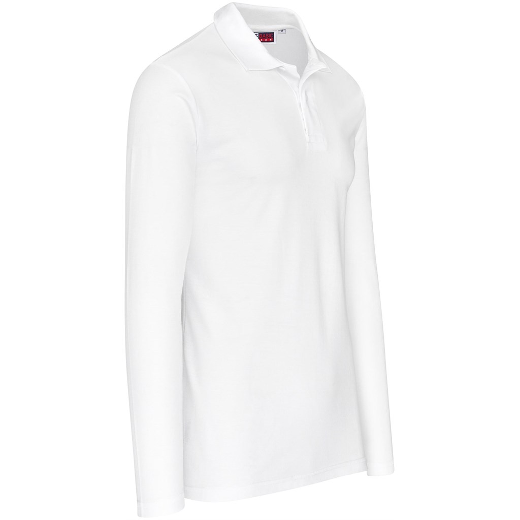 Mens Long Sleeve Elemental Golf Shirt | BAS-8030 | Amrod