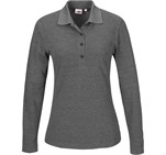 Ladies Long Sleeve Elemental Golf Shirt Grey
