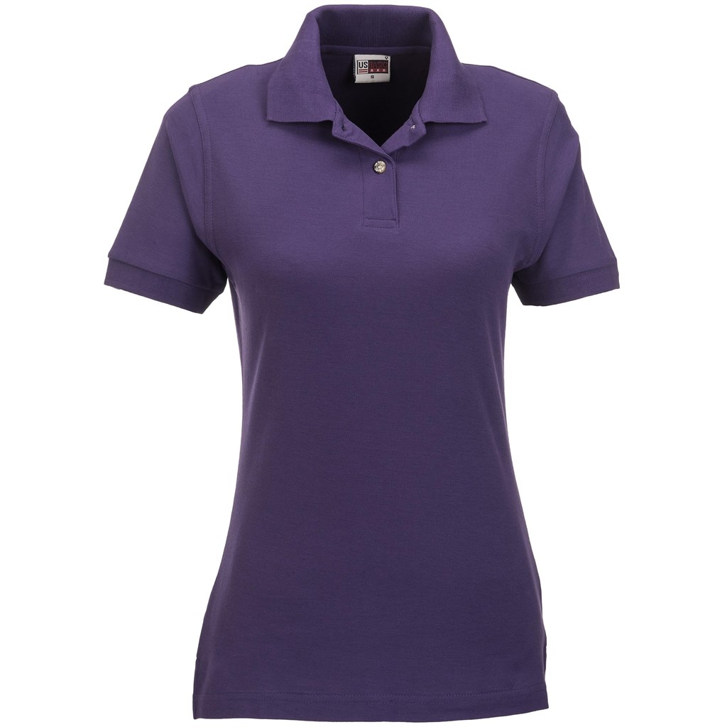 Ladies Boston Golf Shirt - Purple