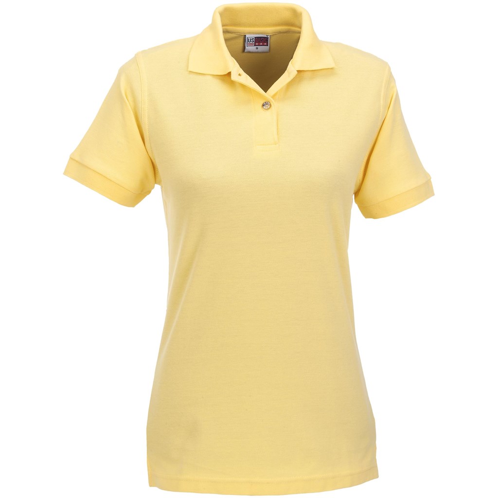 Ladies Boston Golf Shirt - Yellow