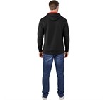 Mens Solo Hooded Sweater BAS-8040_BAS-8040-R-MOBK