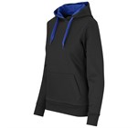 Ladies Solo Hooded Sweater Blue