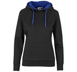 Ladies Solo Hooded Sweater Blue