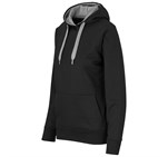 Ladies Solo Hooded Sweater Grey