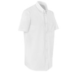 Mens Short Sleeve Aspen Shirt White