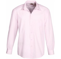 Mens Long Sleeve Washington Shirt - Pink