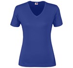 Ladies Super Club 165 V-Neck T-Shirt Royal Blue