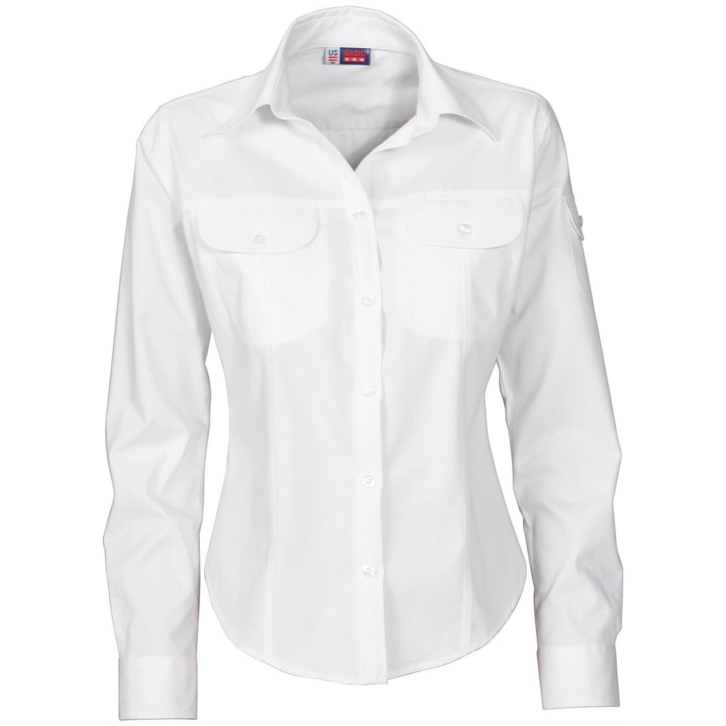 Ladies Long Sleeve Phoenix Shirt - White