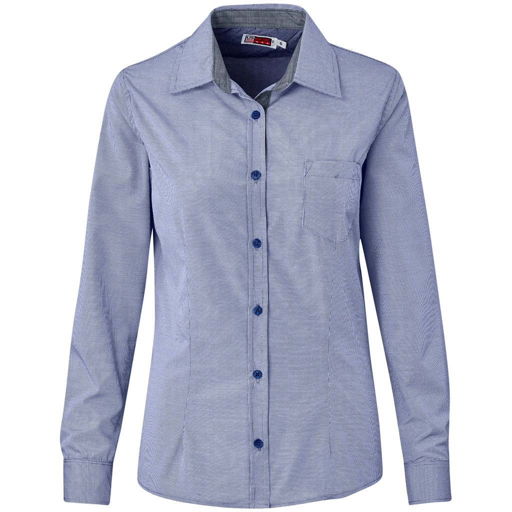 Ladies Long Sleeve Coventry Shirt - Royal Blue