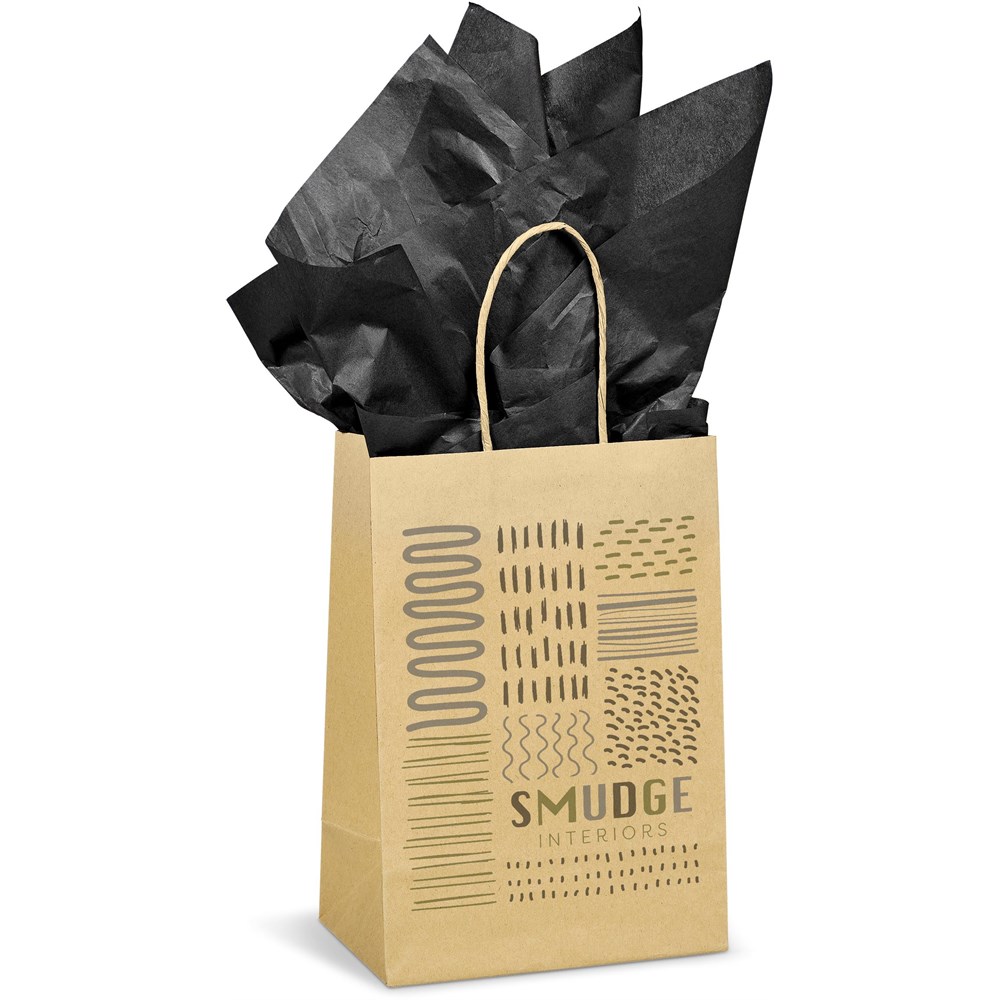 Ecological Digital Print Mini Paper Gift Bag 150gsm