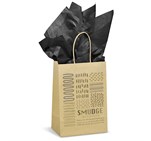 Altitude Ecological Digital Print Mini Paper Gift Bag 150gsm BG-AL-335-B-BL-SMUDGE-01