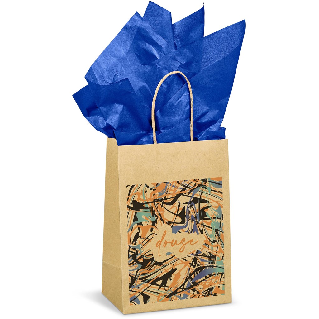 Ecological Digital Print Mini Paper Gift Bag 150gsm