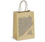 Ecological Digital Print Mini Paper Gift Bag 150gsm BG-AL-335-B_BG-AL-335-B-BU-LAVENIER