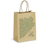 Altitude Ecological Digital Print Mini Paper Gift Bag 150gsm BG-AL-335-B-G-LAVENIER