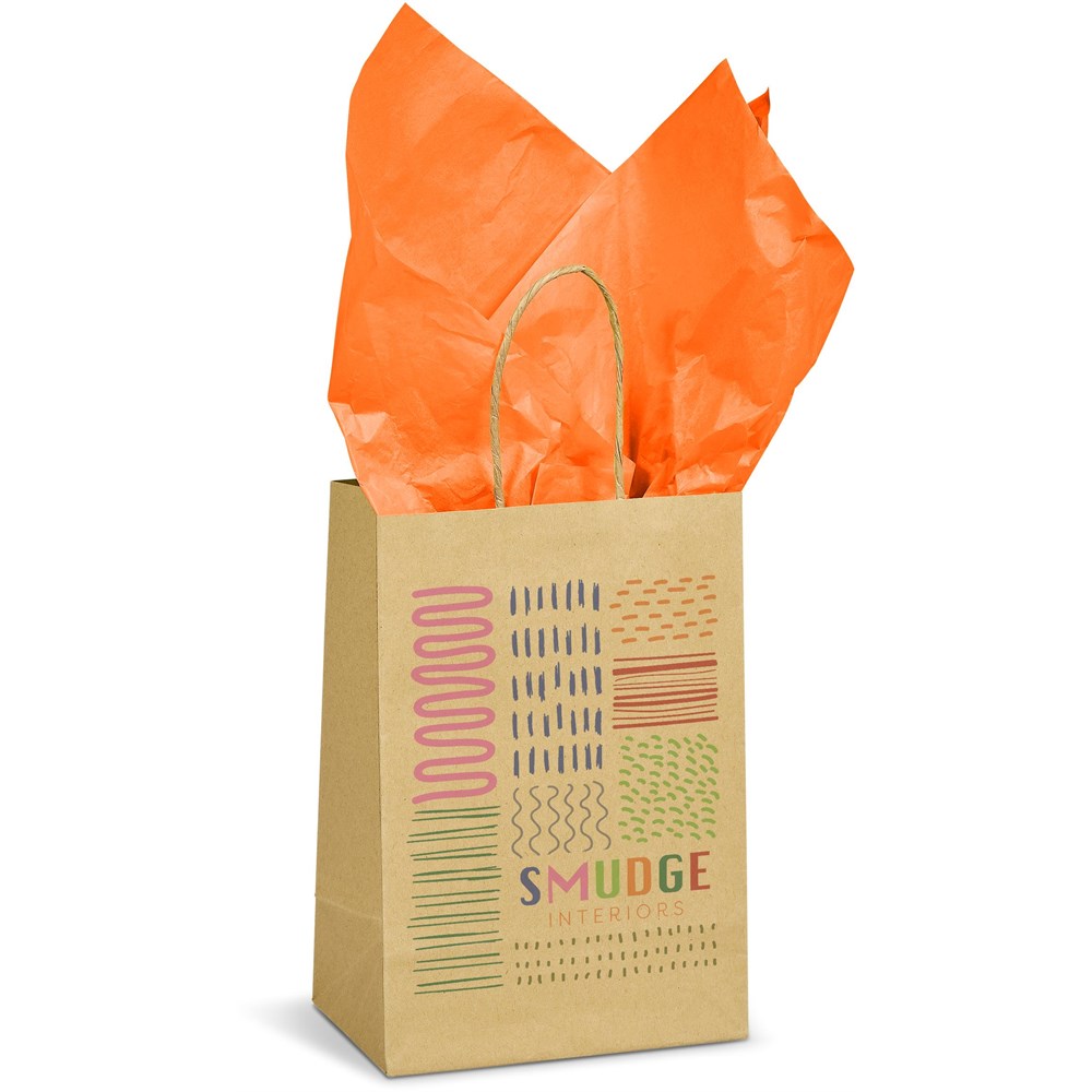 Ecological Digital Print Mini Paper Gift Bag 150gsm