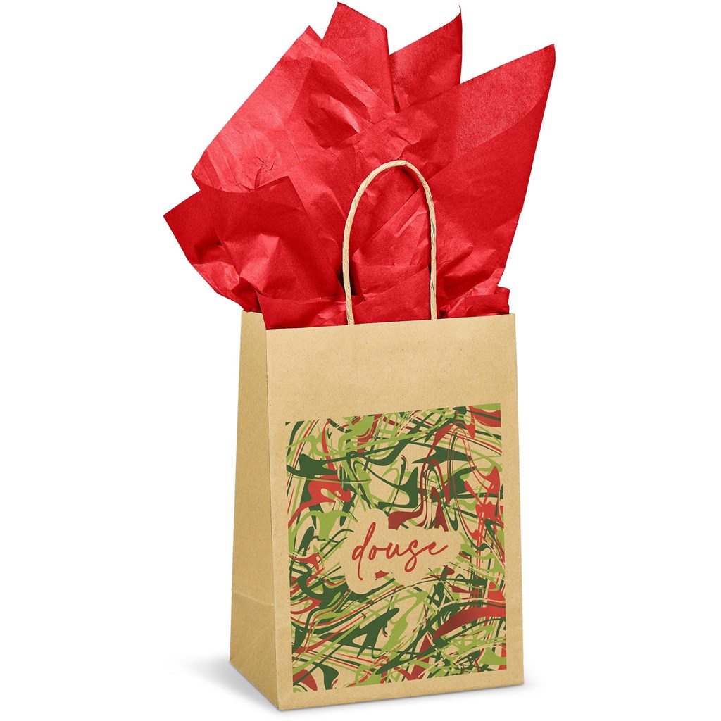 Ecological Digital Print Mini Paper Gift Bag 150gsm