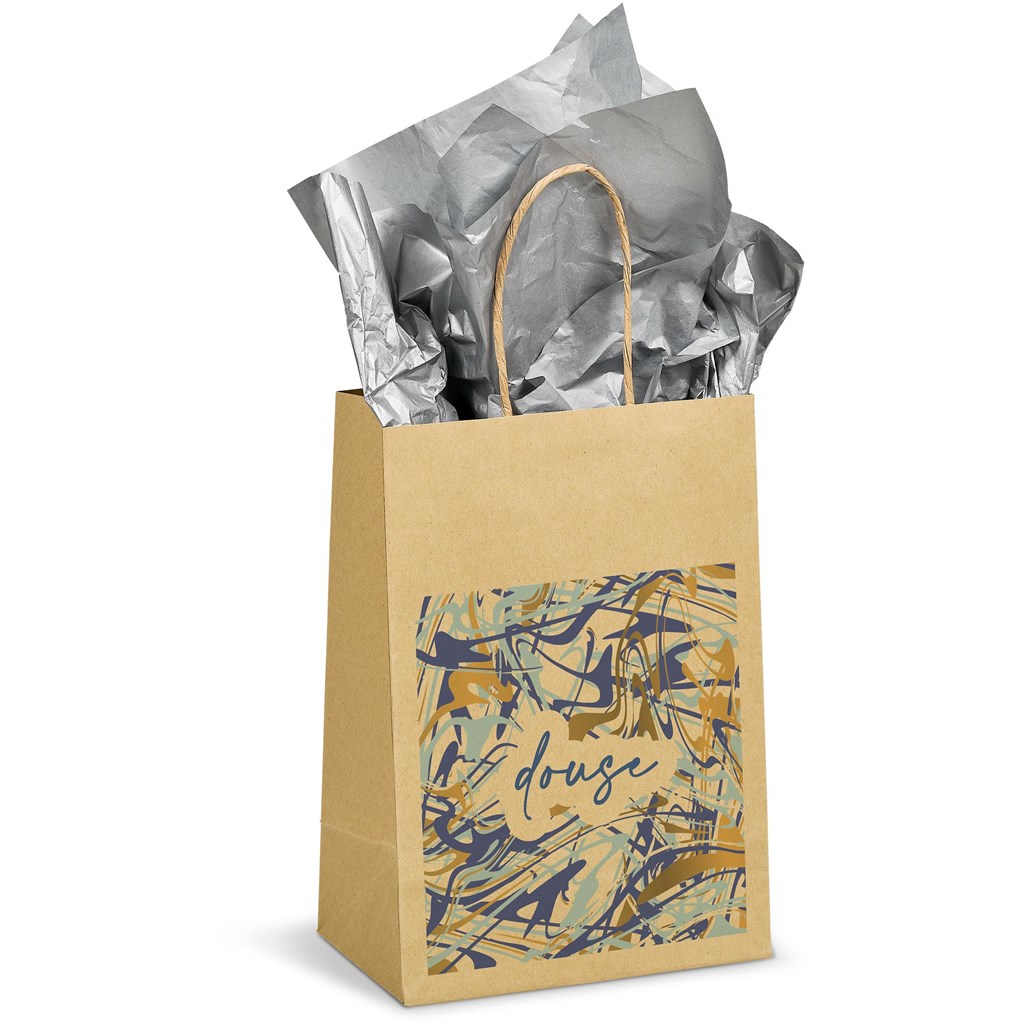 Ecological Digital Print Mini Paper Gift Bag 150gsm