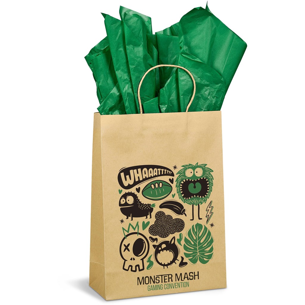 Ecological Digital Print Maxi Paper Gift Bag 150gsm