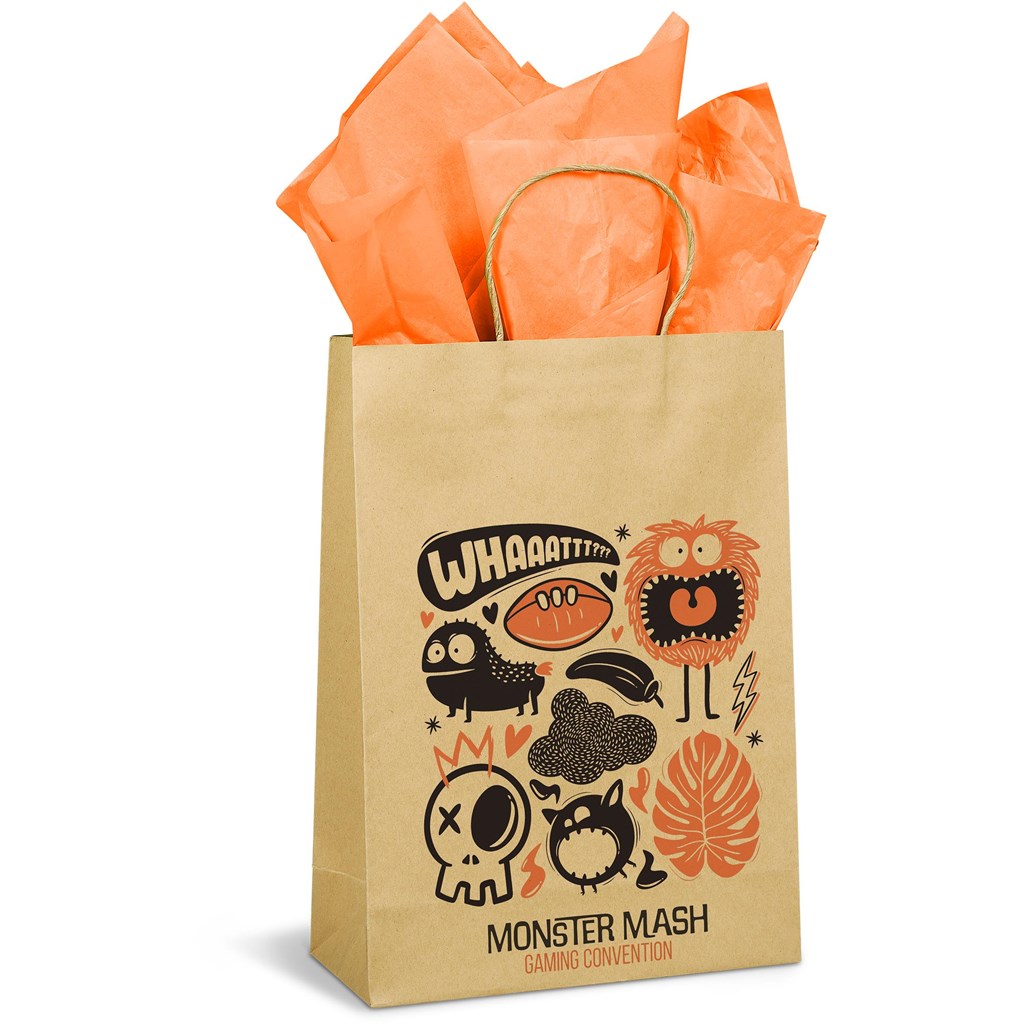 Ecological Digital Print Maxi Paper Gift Bag 150gsm