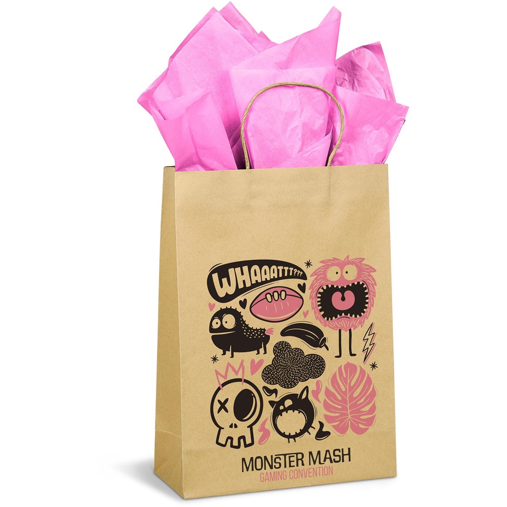 Ecological Digital Print Maxi Paper Gift Bag 150gsm