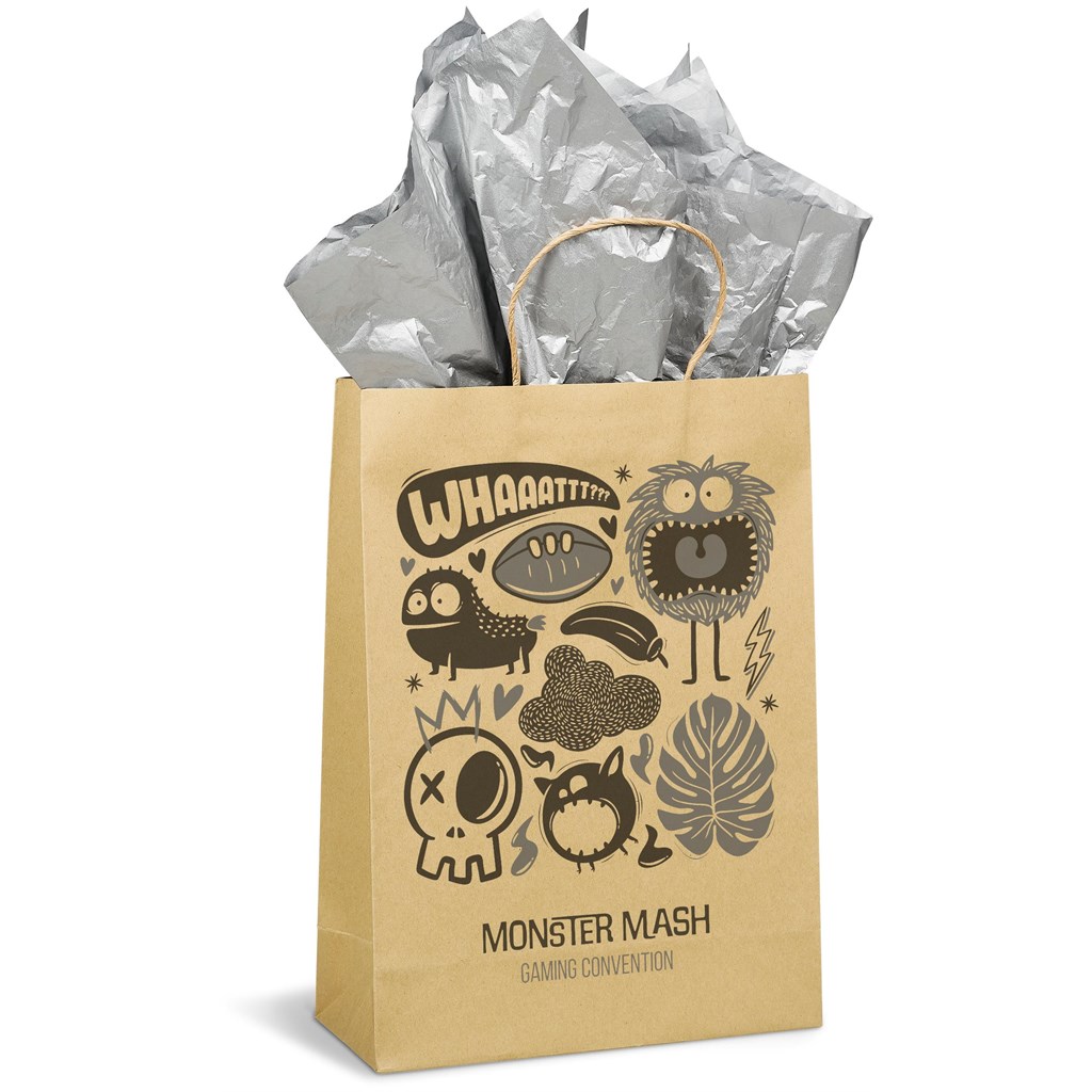 Ecological Digital Print Maxi Paper Gift Bag 150gsm