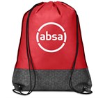 Altitude Andes Non-Woven Drawstring Bag Red