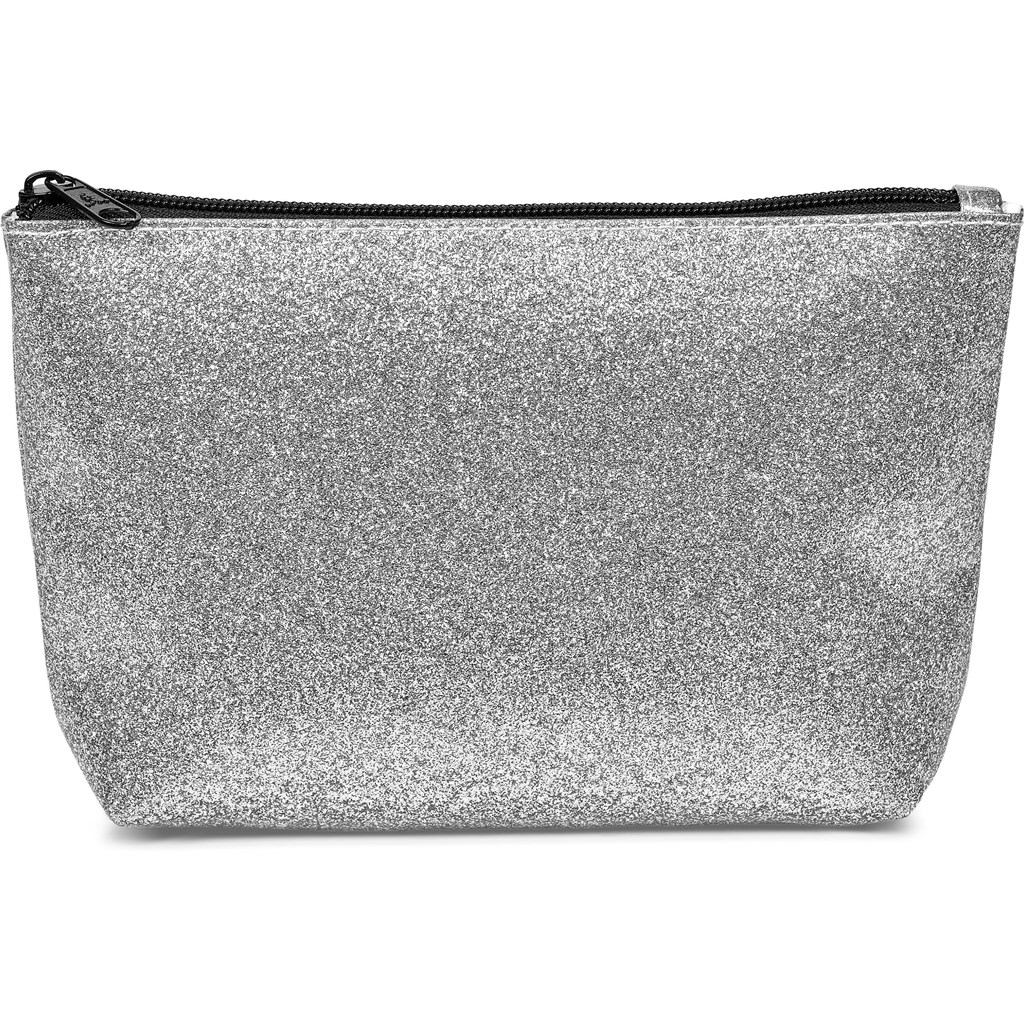 Sparkle Cosmetic Bag - Silver